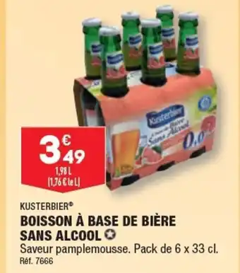 ALDI BOISSON À BASE DE BIÈRE SANS ALCOOL offre