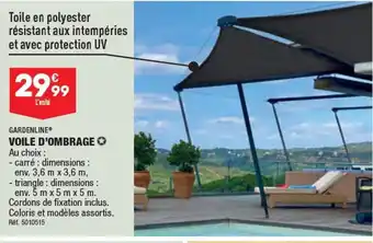 ALDI VOILE D'OMBRAGE ✪ offre