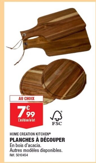 ALDI PLANCHES À DÉCOUPER offre