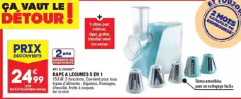 ALDI RAPE A LEGUMES 5 EN 1 offre
