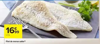 Filet de morue salée(a)