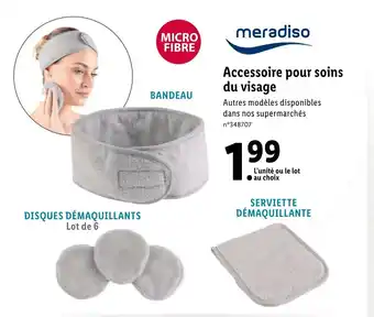 Lidl Accessoire Pour Soins Du Visage offre