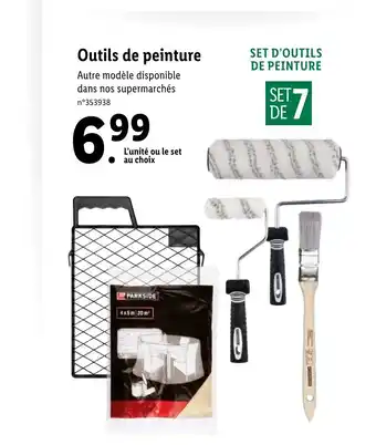 Lidl Outils De Peinture offre