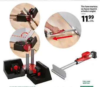 Lidl Tire0Lame Marteau offre