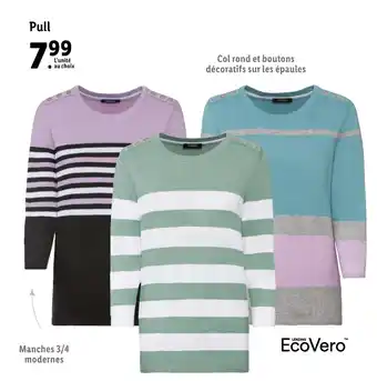 Lidl Pull offre
