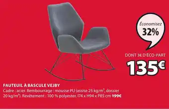 JYSK Fauteuil à Bascule Vejby offre