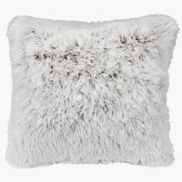 JYSK Coussin lotus 50x50 blanc/brun offre