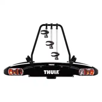 Norauto Porte-vélos d'attelage plate-forme thule e-family pour 3 vélos compatible vélos électriques offre