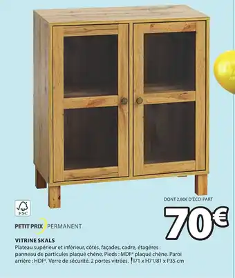 JYSK Vitrine Skals offre