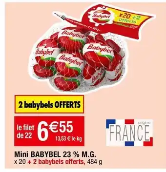 Migros Fromage en portions babybel offre