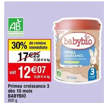 Migros Lait bébé offre