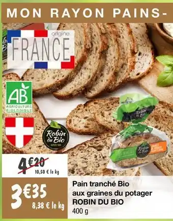 Migros Pain aux céréales offre