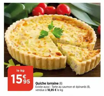 Bi1 Quiche lorraine offre