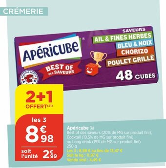 Apéricube (A)
