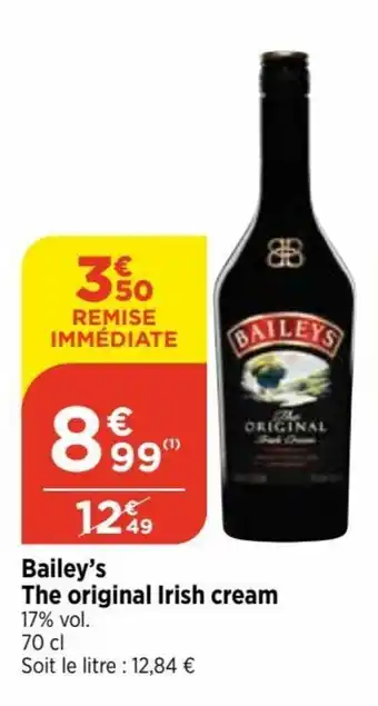 Bailey's The original Irish cream 17% vol.