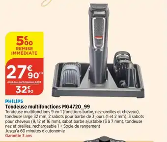 Tondeuse multifonctions MG4720_99