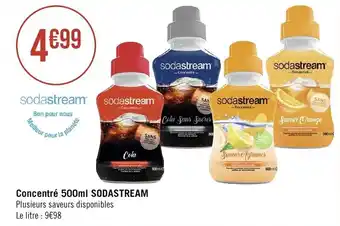 Concentré 500ml SODASTREAM