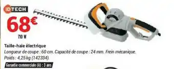 Bricorama Taille-haie électrique Id Tech offre