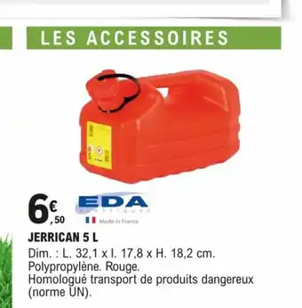 E.Leclerc Brico JERRICAN 5 L offre