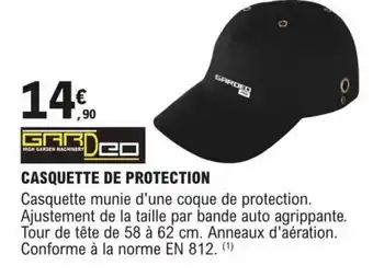 E.Leclerc Brico CASQUETTE DE PROTECTION offre