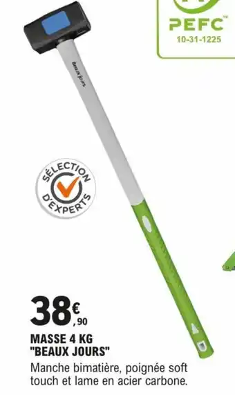 E.Leclerc Brico MASSE 4 KG "BEAUX JOURS" offre