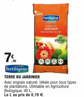 E.Leclerc Brico TERRE DU JARDINIER offre