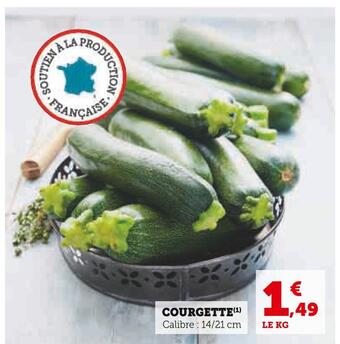 U Express Courgette offre