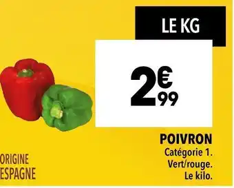 Supeco Poivron offre