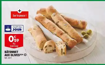 ALDI Bâtonnet aux olives offre