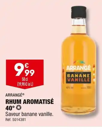 ALDI Arrangé rhum aromatisé 40° offre