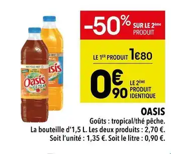 Supeco Oasis oasis offre
