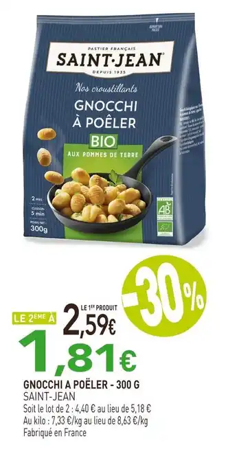 naturéO Saint-jean gnocchi a poëler offre