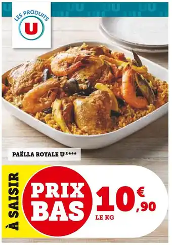 Super U U paëlla royale offre