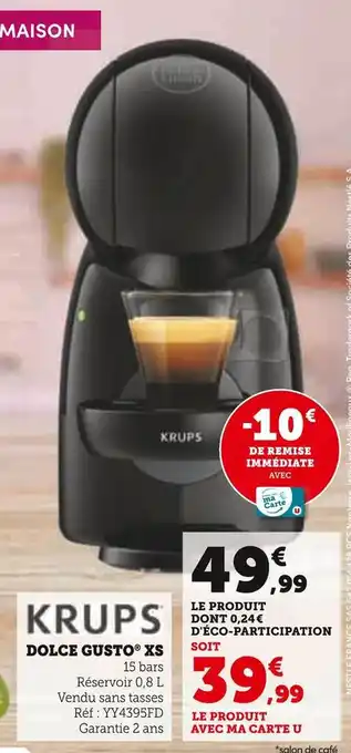 Krups dolce gusto