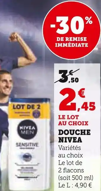 Hyper U Nivea douche offre