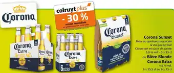 Corona corona sunset