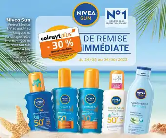 Colruyt Nivea sun nivea sun offre