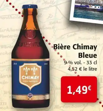 Chimay biĂšre bleue