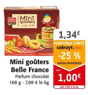 Colruyt Belle france mini goûters offre