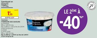 Intermarché TZATZIKI ITINÉRAIRE DES SAVEURS offre