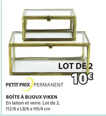 JYSK Boîte à Bijoux Viken offre