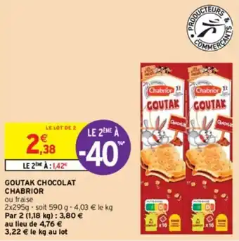 GOUTAK CHOCOLAT CHABRIOR