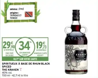 SPIRITUEUX À BASE DE RHUM BLACK