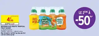 Intermarché BOISSON AUX FRUITS TROPICAL offre