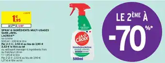 Intermarché SPRAY 6 INGRÉDIENTS MULTI-USAGES offre