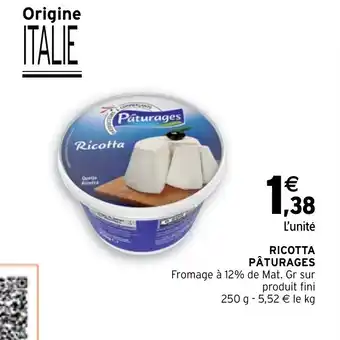 RICOTTA PÂTURAGES