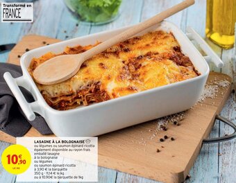 Intermarché Hyper LASAGNE À LA BOLOGNAISE offre