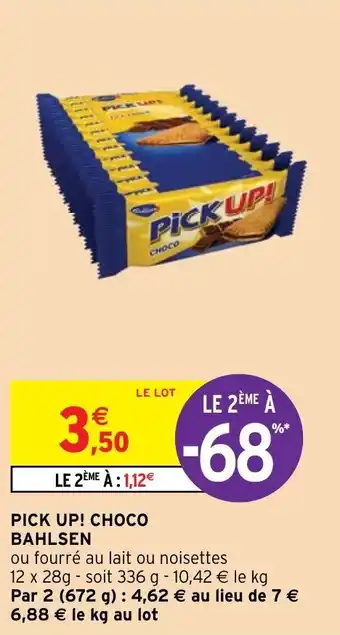 PICK UP! CHOCO BAHLSEN