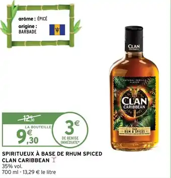 SPIRITUEUX À BASE DE RHUM SPICED