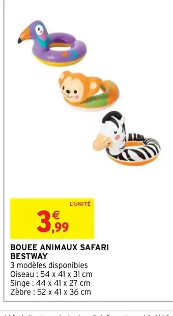 BOUEE ANIMAUX SAFARI BESTWAY